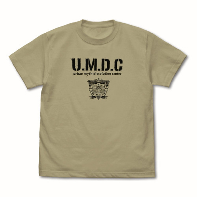 都市伝説解体センターTシャツ/SAND KHAKI-M 画像 3 | AniSmile