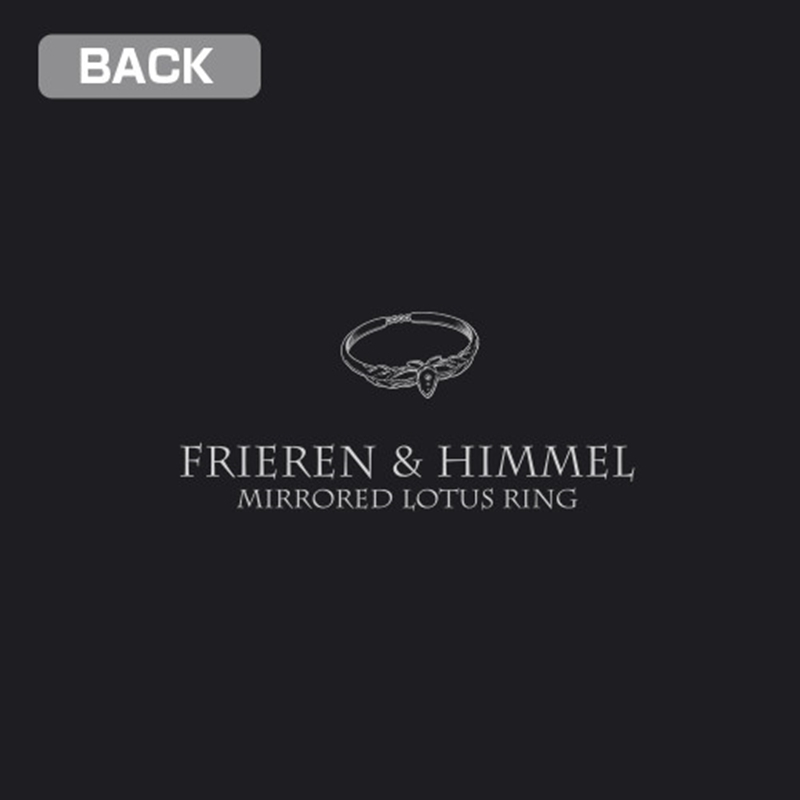 葬送のフリーレン フリーレン&ヒンメル「鏡蓮華の指輪」Tシャツ/BLACK-L 图片 4 | AniSmile