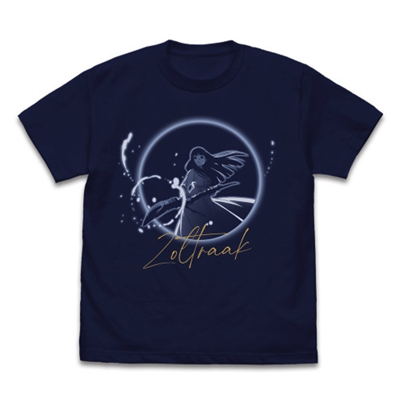 葬送のフリーレン フェルン ゾルトラーク Tシャツ/NAVY-M - 公式商品画像 | AniSmile