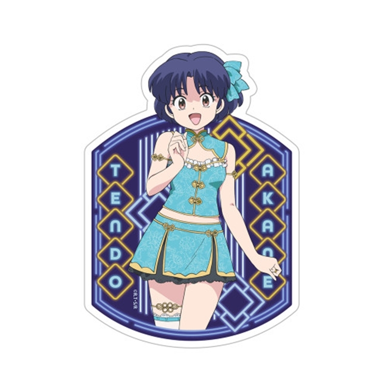 らんま1/2 描き下ろし あかね 屋外対応ステッカー チャイナ×アイドルVer. 画像 2 | AniSmile