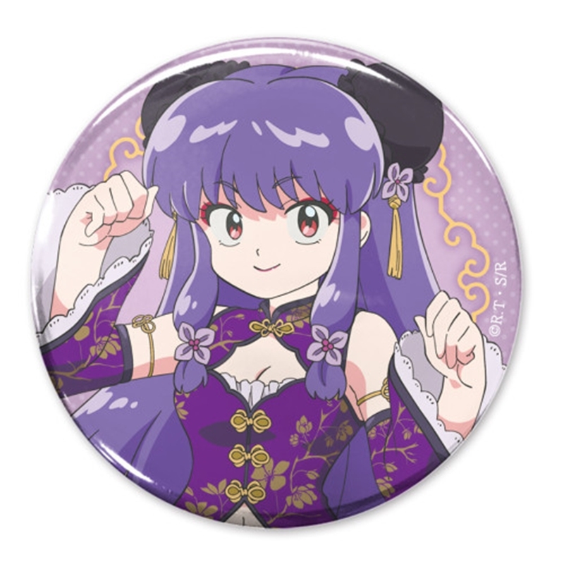 らんま1/2 描き下ろし シャンプー 65mm缶バッジ チャイナ×アイドルVer. - 公式商品画像 | AniSmile