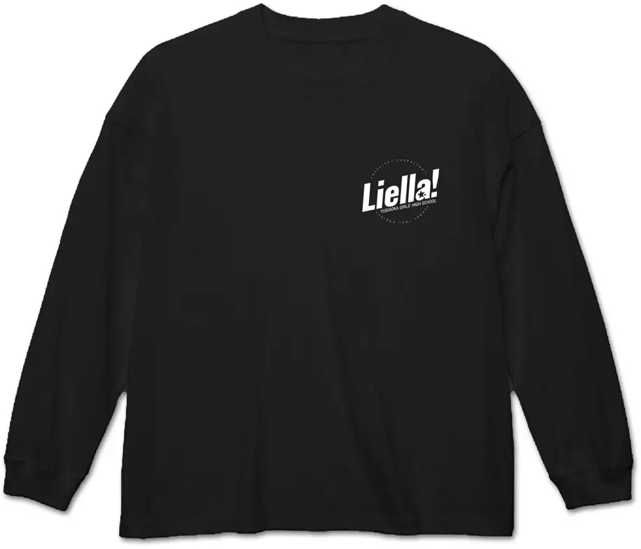 ラブライブ!スーパースター!! Liella! ビッグシルエット ロングスリーブTシャツ/BLACK-XL 画像 2 | AniSmile