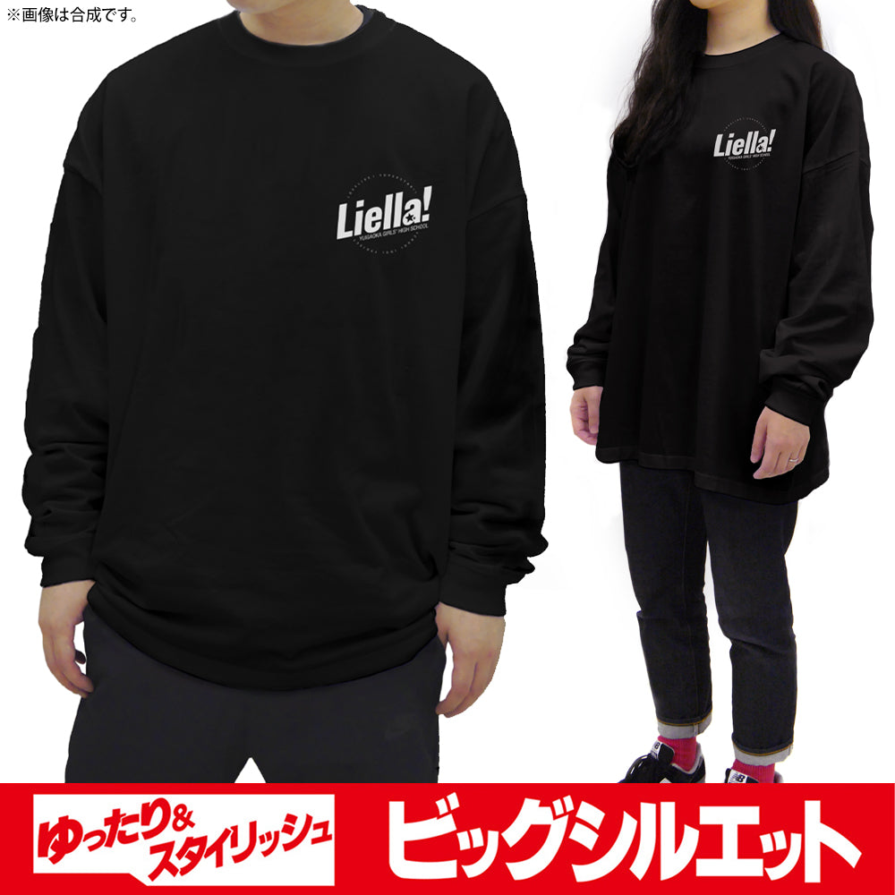 ラブライブ!スーパースター!! Liella! ビッグシルエット ロングスリーブTシャツ/BLACK-L 画像 2 | AniSmile
