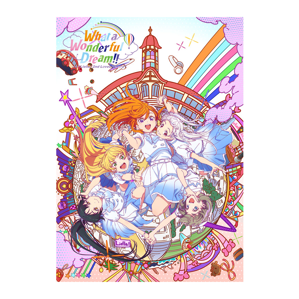 ラブライブ!スーパースター!! Liella! フルカラーTシャツ/WHITE-S 画像 2 | AniSmile