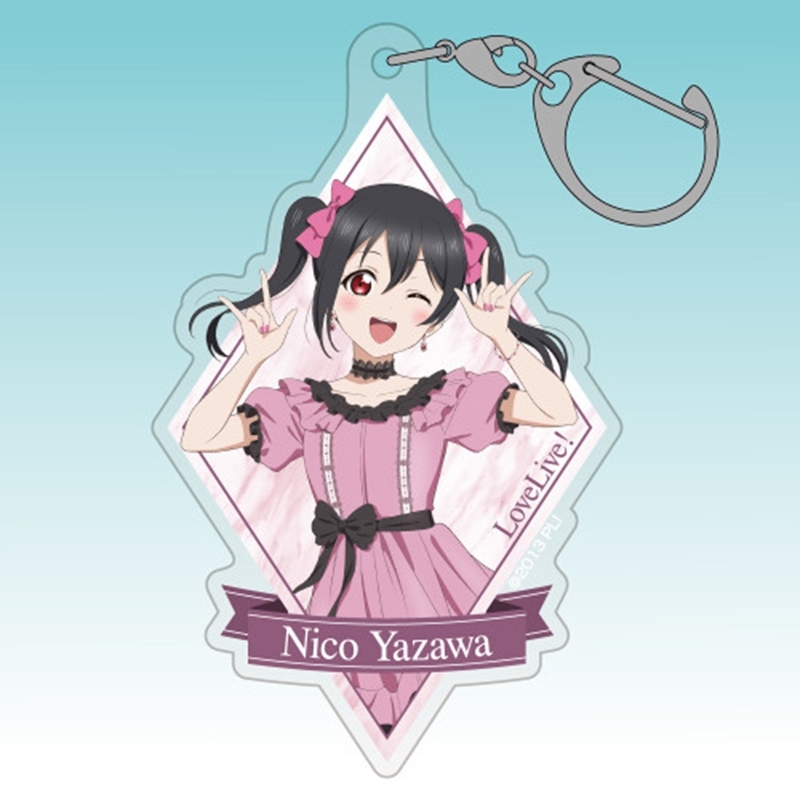 ラブライブ! 描き下ろし 矢澤 にこ アクリルマルチキーホルダー パーティードレス2025Ver. 画像 2 | AniSmile