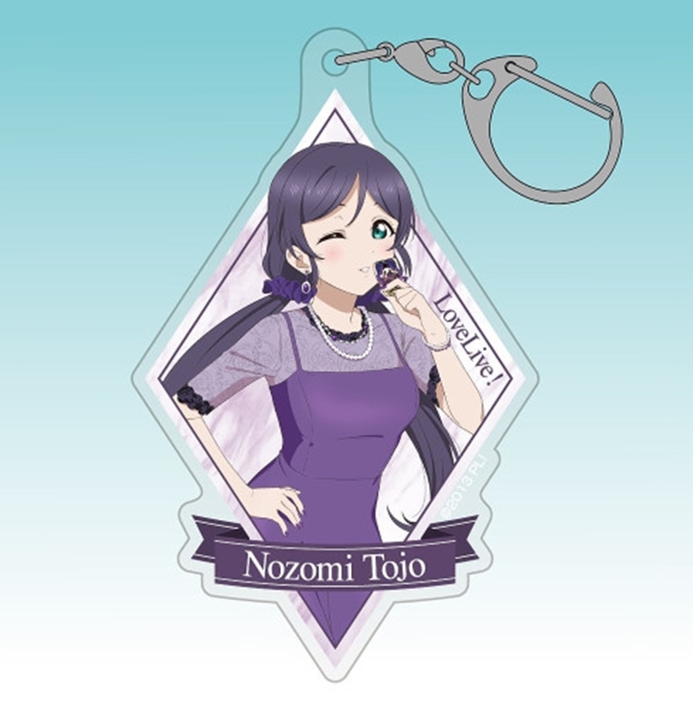 ラブライブ! 描き下ろし 東條 希 アクリルマルチキーホルダー パーティードレス2025Ver. 画像 2 | AniSmile