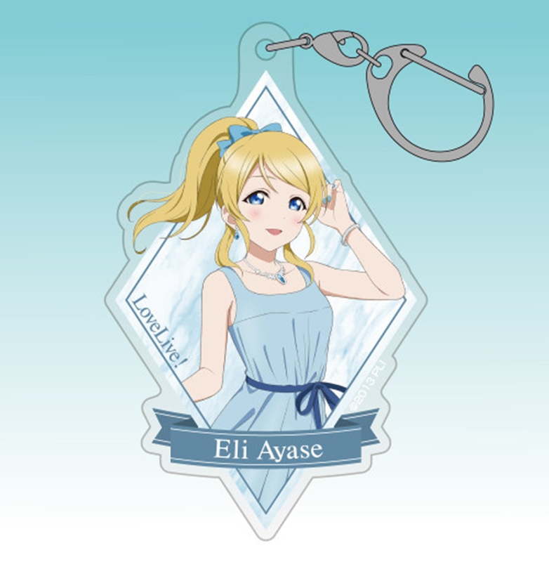 ラブライブ! 描き下ろし 絢瀬 絵里 アクリルマルチキーホルダー パーティードレス2025Ver. 画像 2 | AniSmile