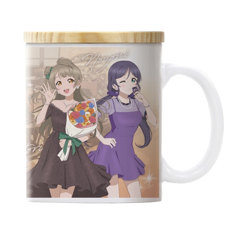 ラブライブ! 描き下ろし ことり&絵里&希&にこ フタ付きフルカラーマグカップ パーティー2025 画像 2 | AniSmile