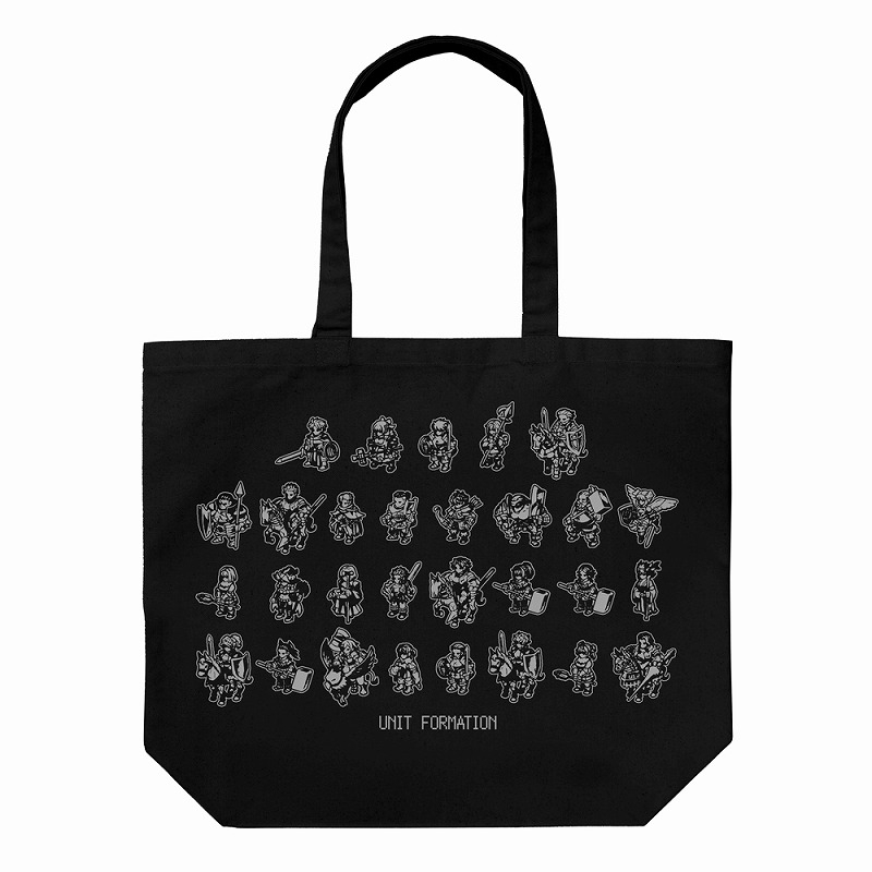 ユニコーンオーバーロード コルニア王国 2Dキャラクター ラージトート/BLACK - 公式商品画像 | AniSmile