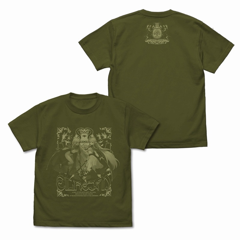 ユニコーンオーバーロード エルヘイム エルフ姉妹 Tシャツ/MOSS-L - 公式商品画像 | AniSmile
