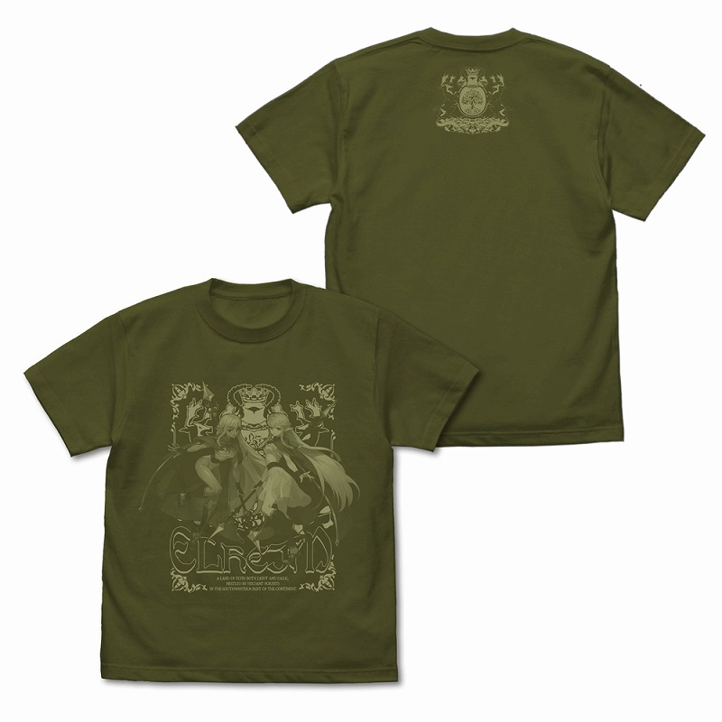 ユニコーンオーバーロード エルヘイム エルフ姉妹 Tシャツ/MOSS-M - 公式商品画像 | AniSmile
