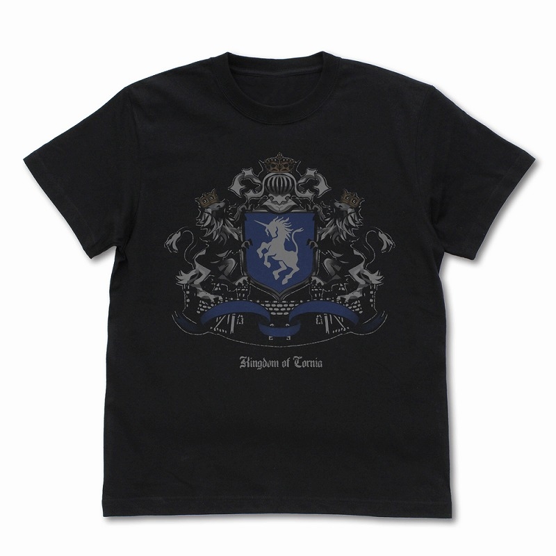 ユニコーンオーバーロード コルニア王国 Tシャツ/BLACK-L - 公式商品画像 | AniSmile