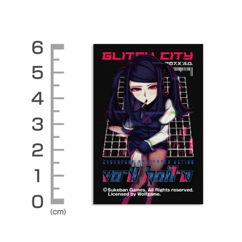 VA-11 Hall-A ジル ミニステッカーセット 画像 2 | AniSmile