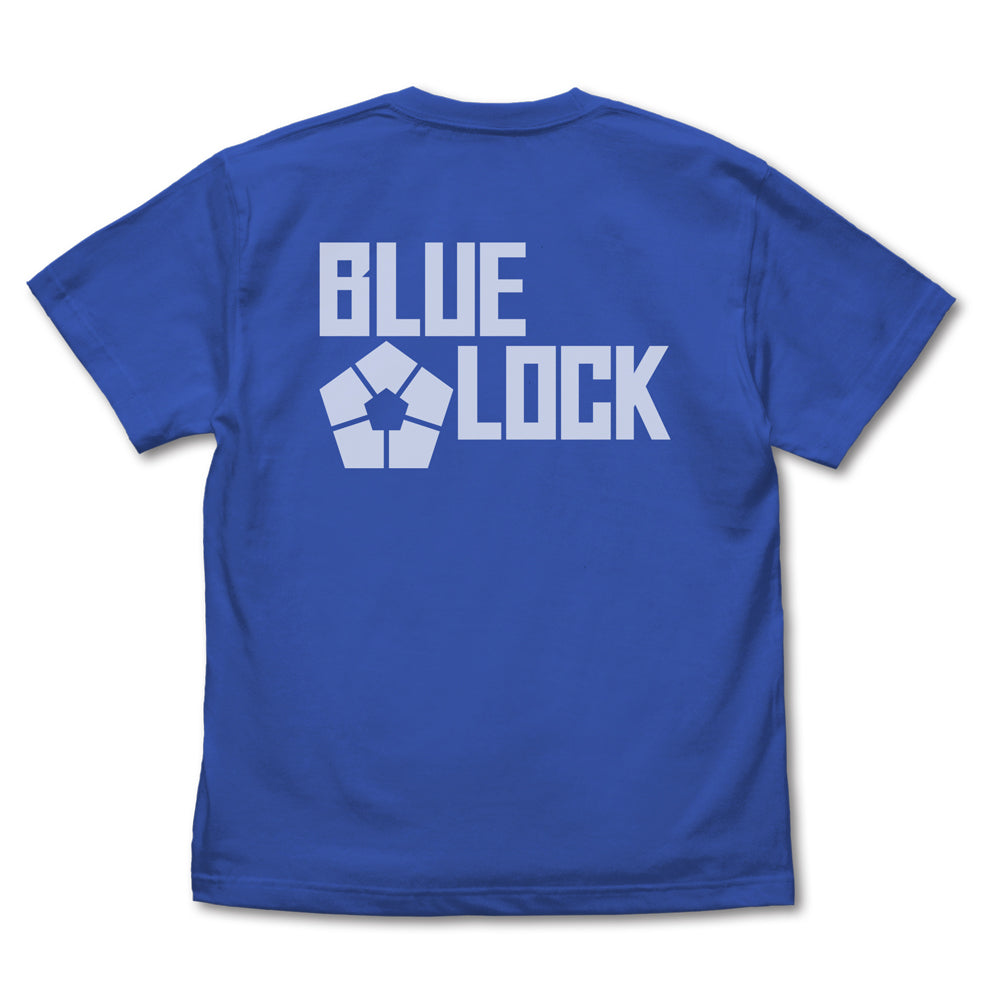 ブルーロック支給風 Tシャツ/ROYAL BLUE-S 画像 2 | AniSmile