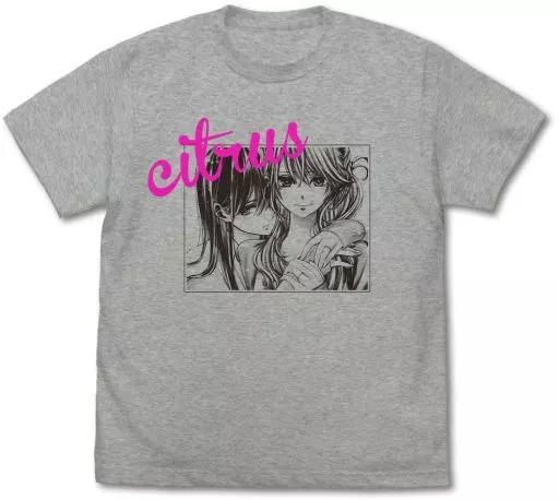 citrus+ 柚子&芽衣 Tシャツ/MIX GRAY-M - 公式商品画像 | AniSmile