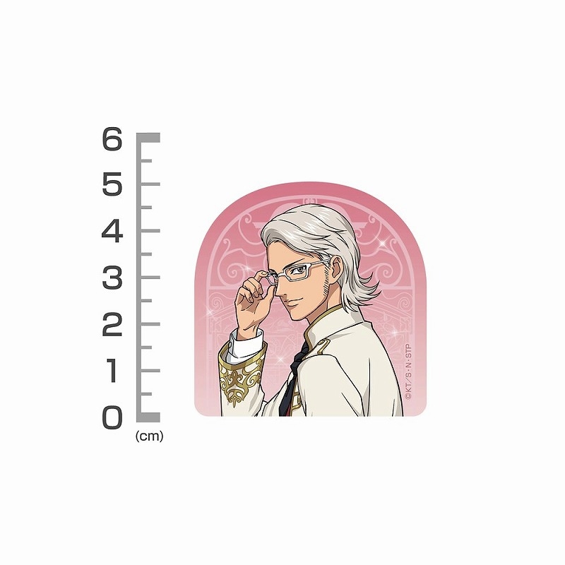 新テニスの王子様 描き下ろし 君島育斗 ミニステッカーセット Image 2 | AniSmile