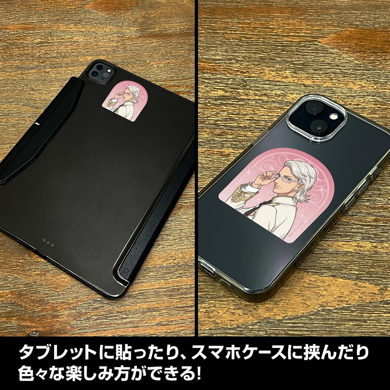 新テニスの王子様 描き下ろし 君島育斗 ミニステッカーセット Image 3 | AniSmile