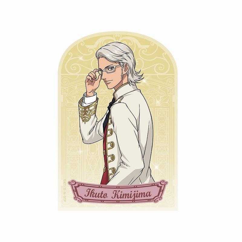 新テニスの王子様 描き下ろし 君島育斗 屋外対応ステッカー Image 2 | AniSmile