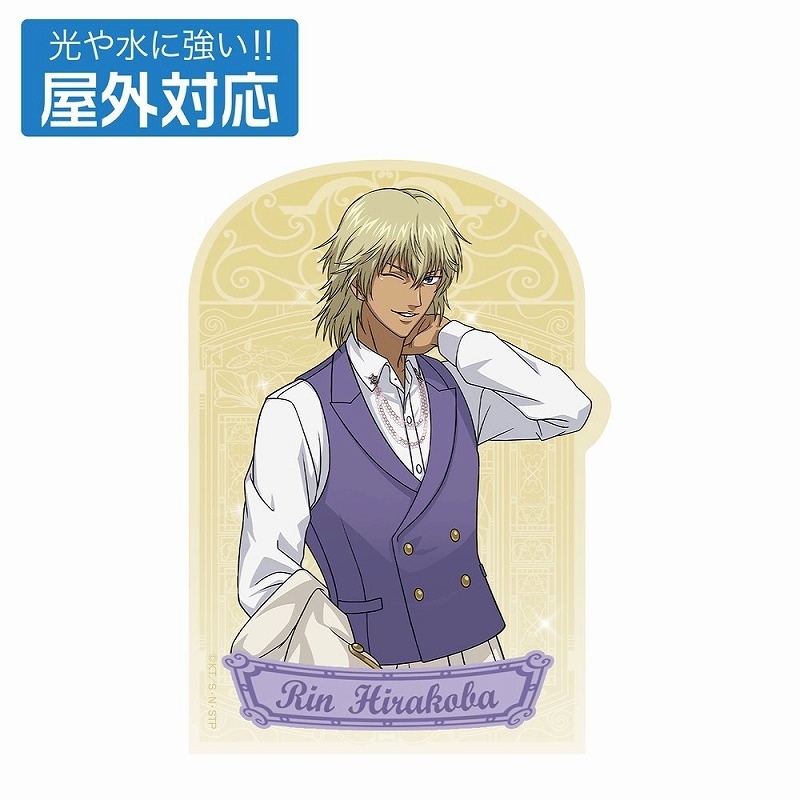 新テニスの王子様 描き下ろし 平古場 凛 屋外対応ステッカー - 官方商品图片 | AniSmile
