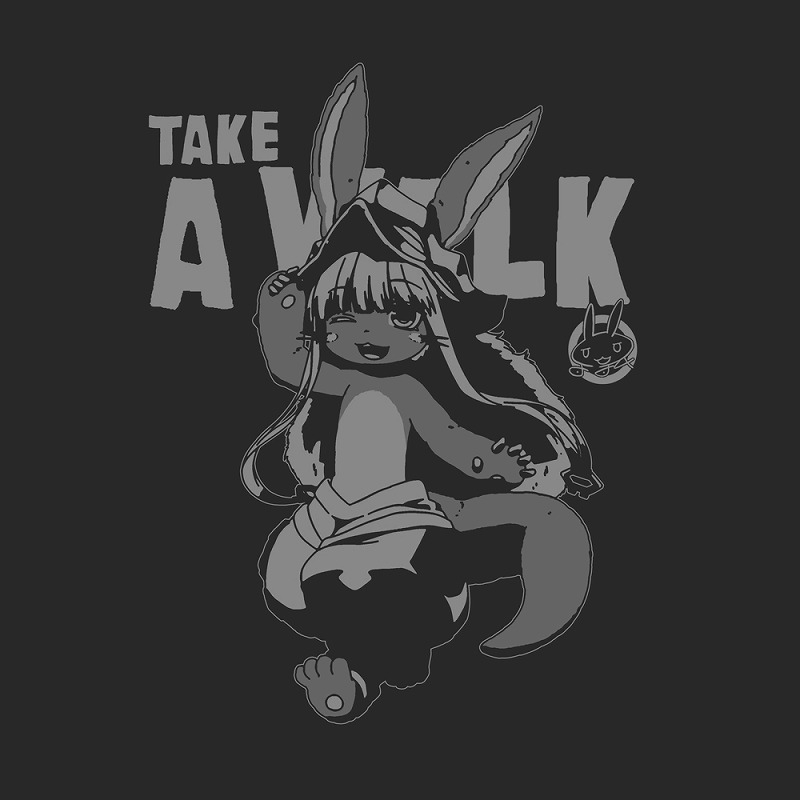 メイドインアビス 烈日の黄金郷 描き下ろし ナナチ ワクワク Tシャツ/SUMI-S Image 2 | AniSmile
