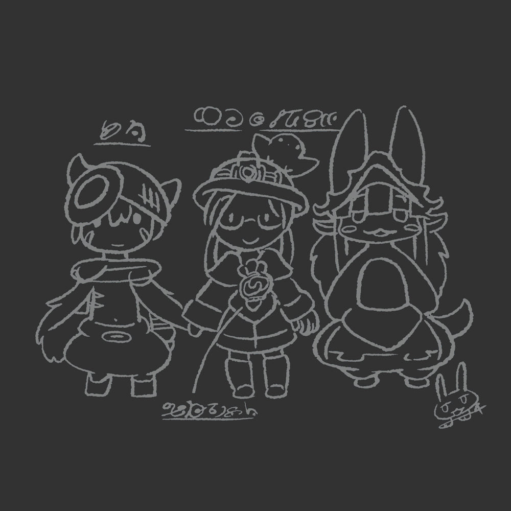 メイドインアビス 烈日の黄金郷 リコさん隊 Tシャツ/SUMI-S 画像 2 | AniSmile