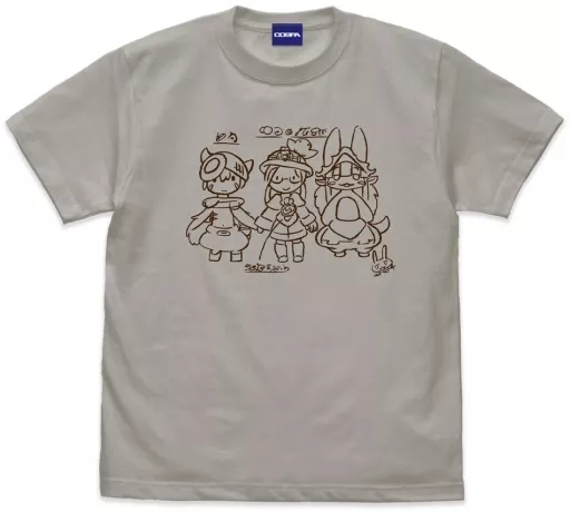 メイドインアビス 烈日の黄金郷 リコさん隊 Tシャツ/LIGHT GRAY-L - 公式商品画像 | AniSmile