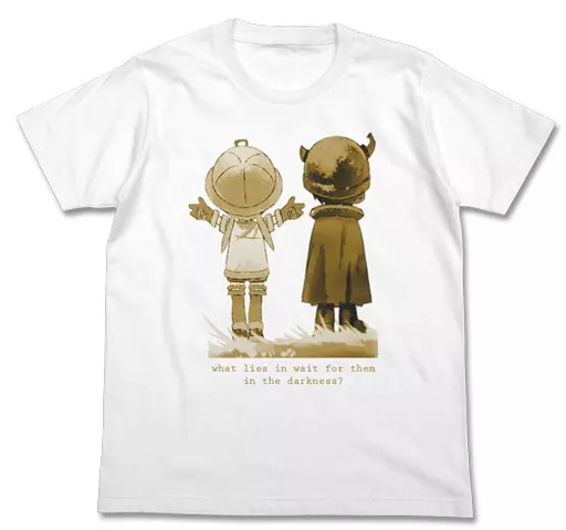 メイドインアビス 奈落を目指す者Tシャツ/WHITE-XL - 公式商品画像 | AniSmile