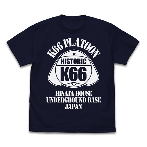 ケロロ軍曹 K66 アメカジデザイン Tシャツ/NAVY-XL - 公式商品画像 | AniSmile
