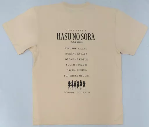 ラブライブ!蓮ノ空女学院スクールアイドルクラブ 蓮ノ空女学院 Tシャツ/NATURAL-XL 画像 2 | AniSmile