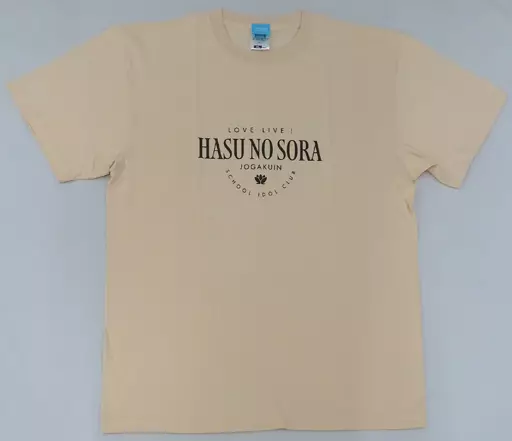 ラブライブ!蓮ノ空女学院スクールアイドルクラブ 蓮ノ空女学院 Tシャツ/NATURAL-M - 公式商品画像 | AniSmile