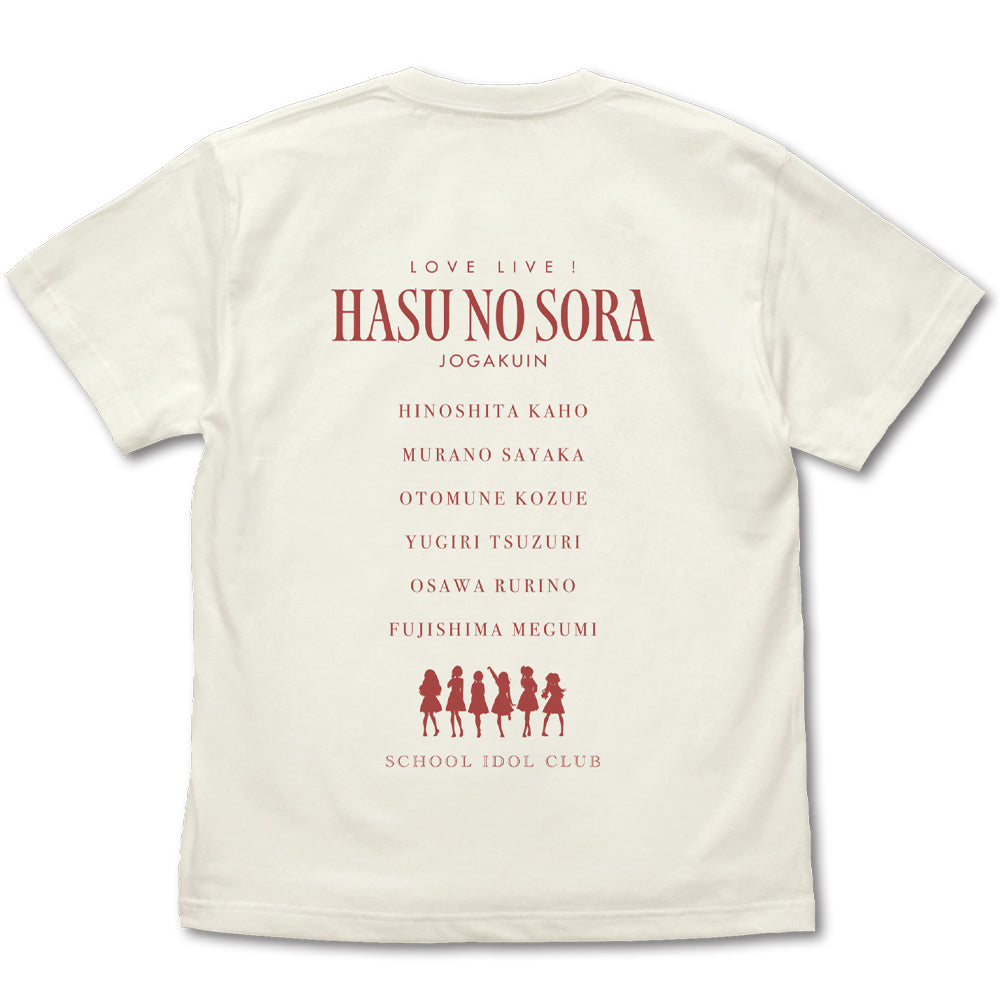 ラブライブ!蓮ノ空女学院スクールアイドルクラブ 蓮ノ空女学院 Tシャツ/VANILLA WHITE-S 画像 3 | AniSmile