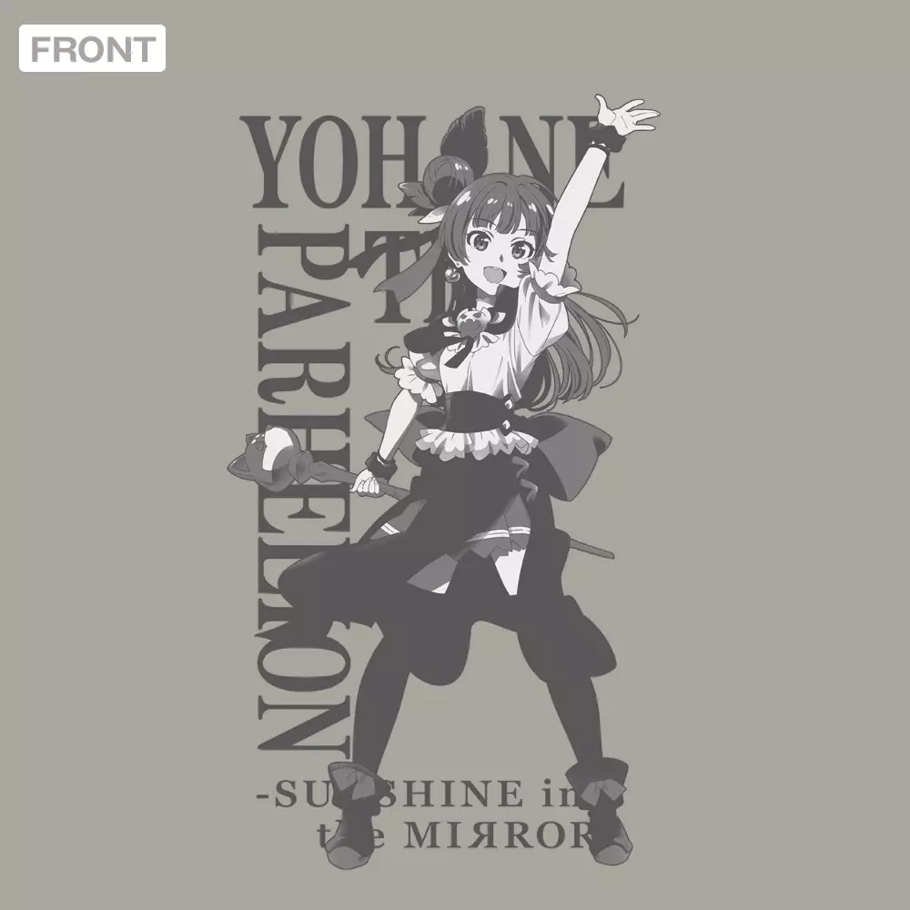 幻日のヨハネ -SUNSHINE IN THE MIRROR- ヨハネ Tシャツ/LIGHT GRAY-XL 画像 2 | AniSmile