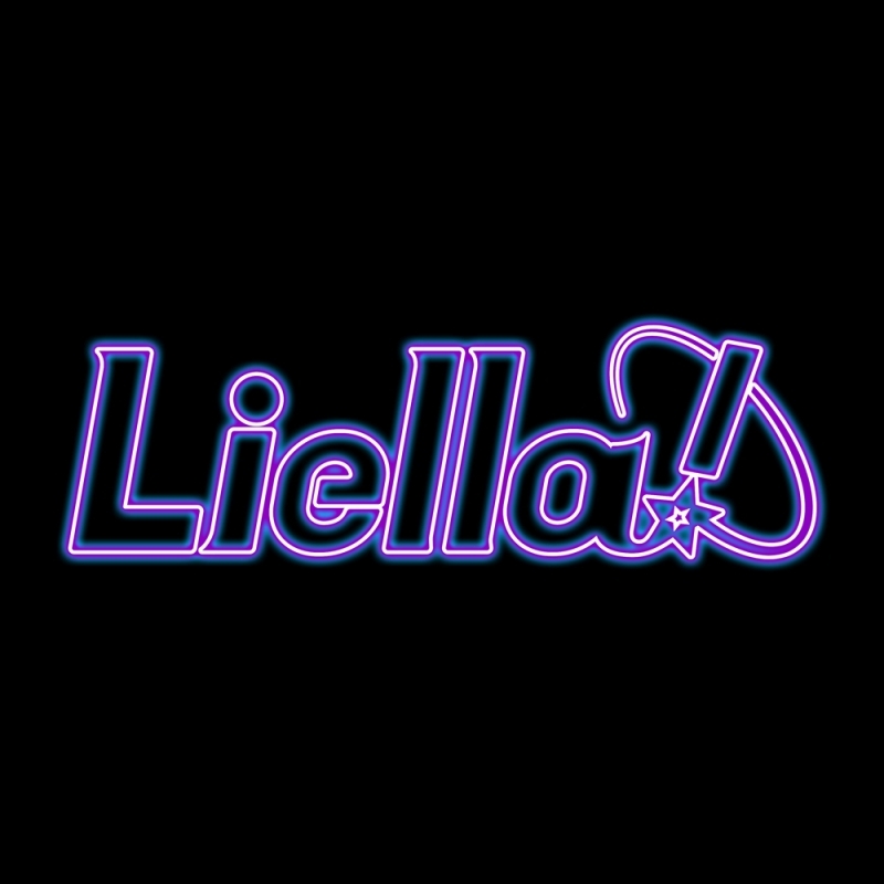 ラブライブ!スーパースター!! Liella! ネオンサインロゴ Tシャツ/BLACK-L 画像 4 | AniSmile