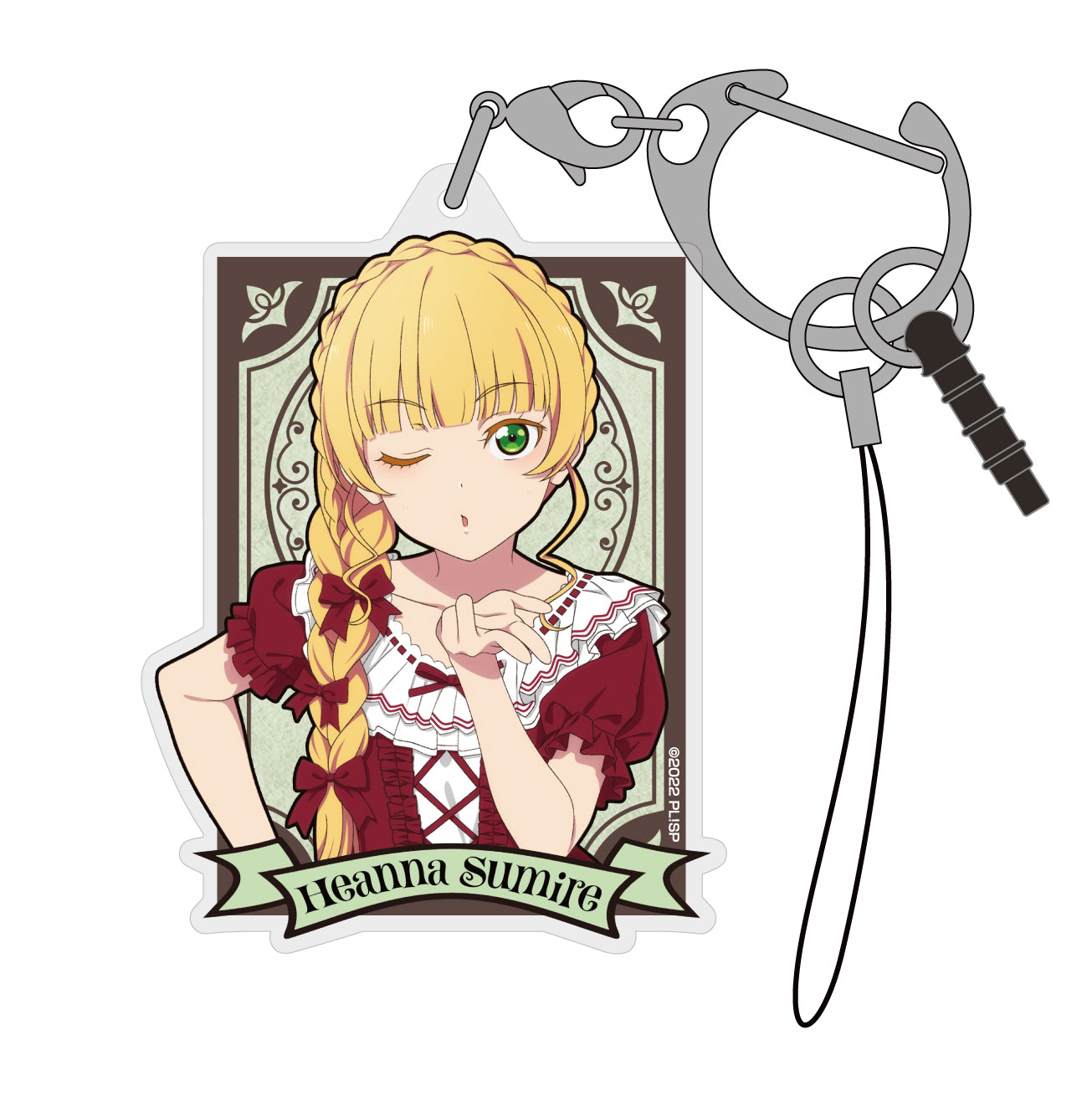 ラブライブ!スーパースター!! 描き下ろし 平安名 すみれ アクリルマルチキーホルダー ロリータファッション Ver. - 公式商品画像 | AniSmile