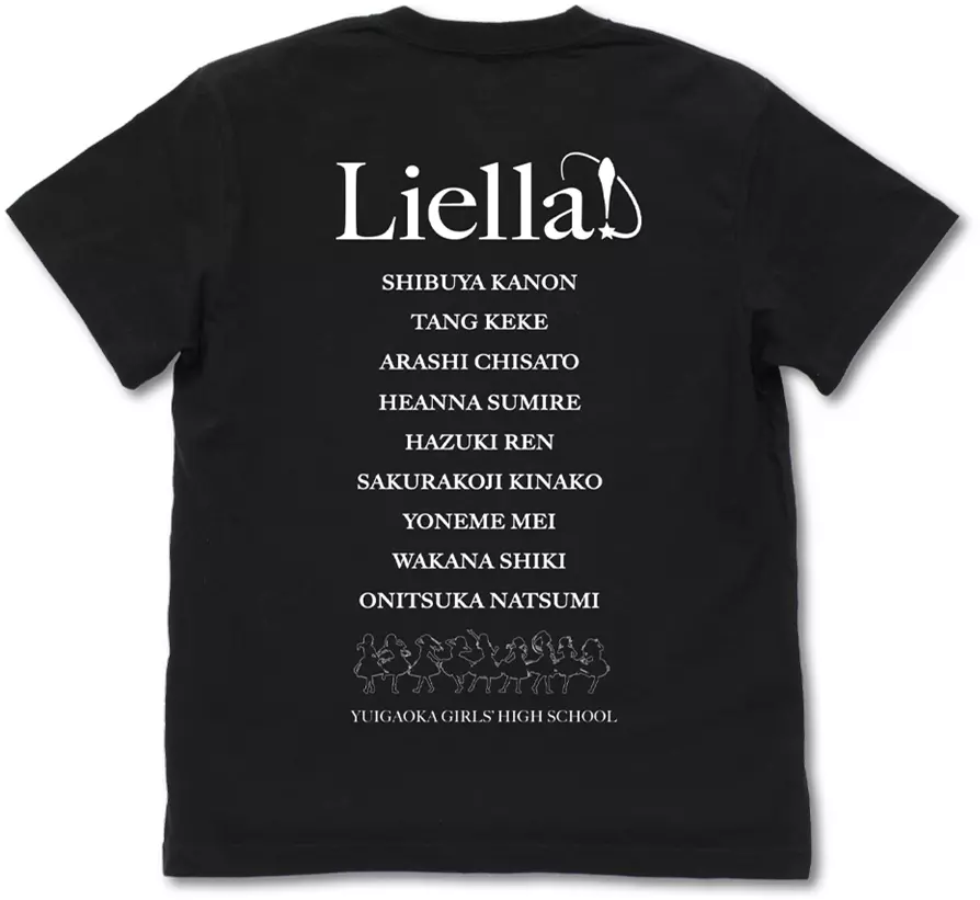 ラブライブ!スーパースター!! Liella! Tシャツ/BLACK-XL 画像 2 | AniSmile