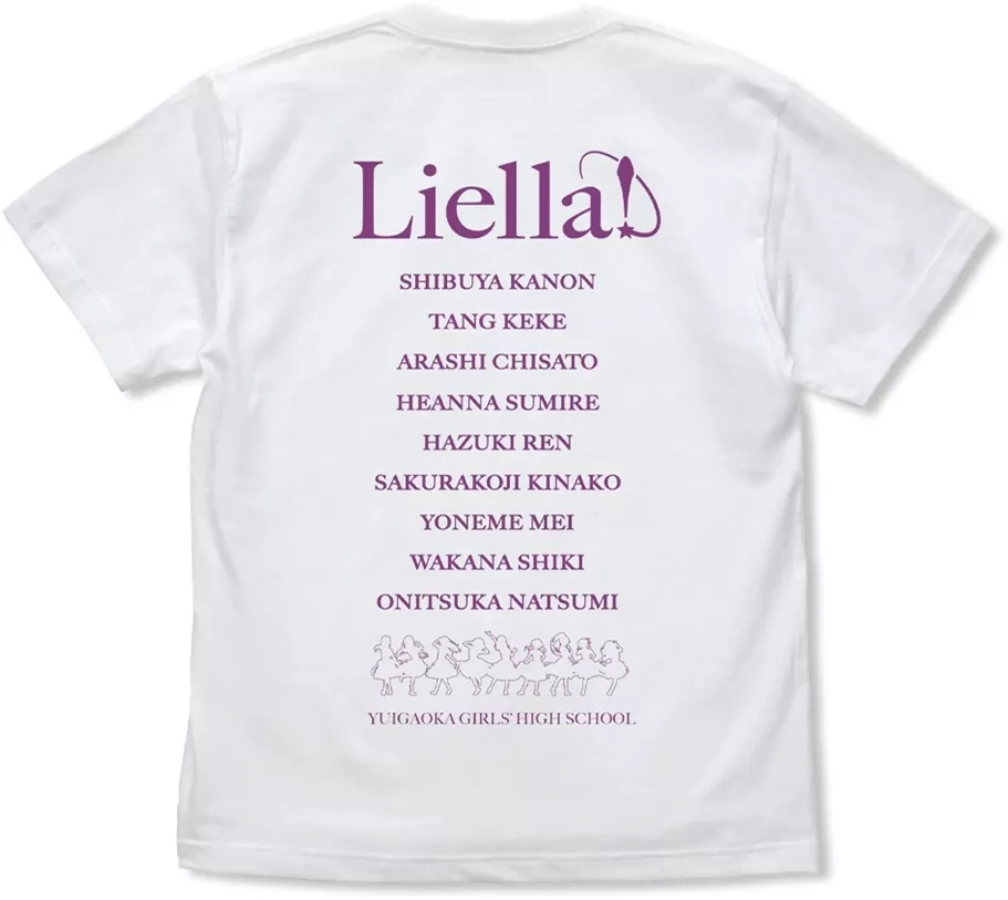 ラブライブ!スーパースター!! Liella! Tシャツ/WHITE-L 画像 2 | AniSmile
