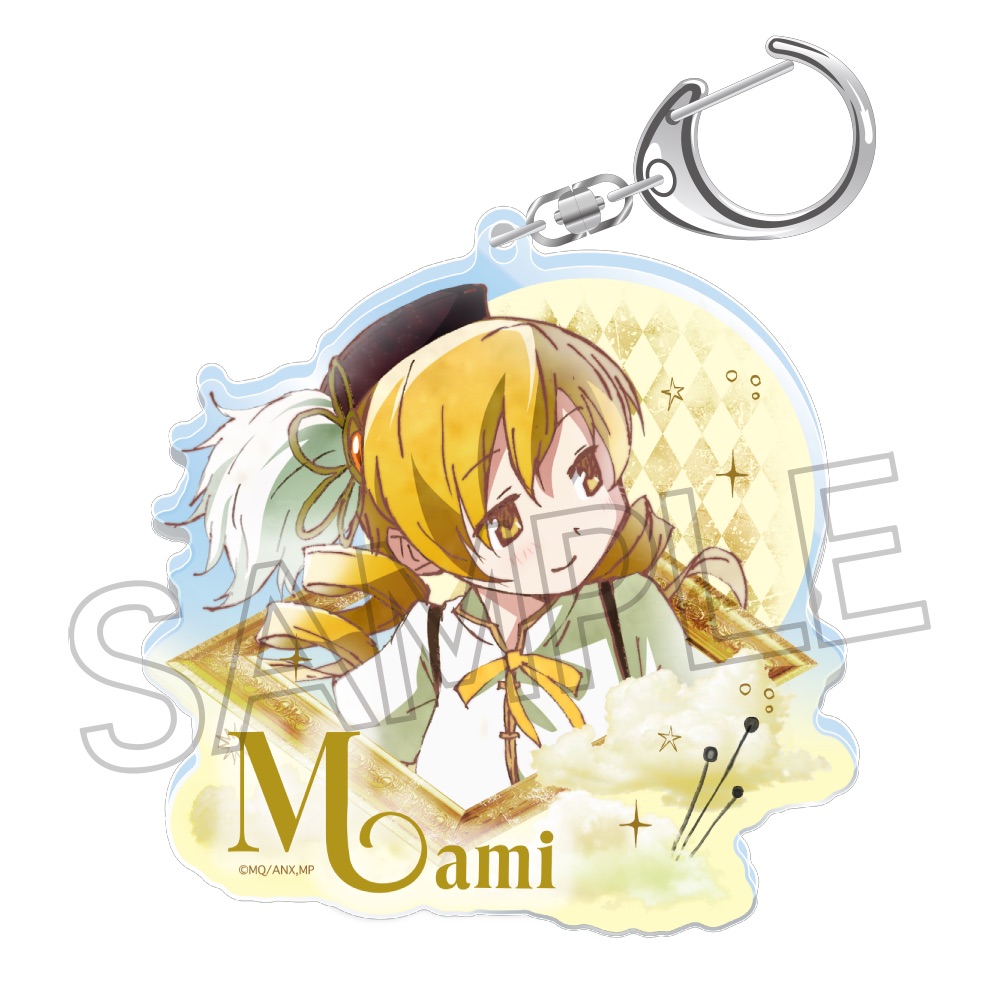 魔法少女 まどか☆マギカ ヴィンテージシリーズ アクリルキーホルダー Vol.2 巴 マミ - AniSmile