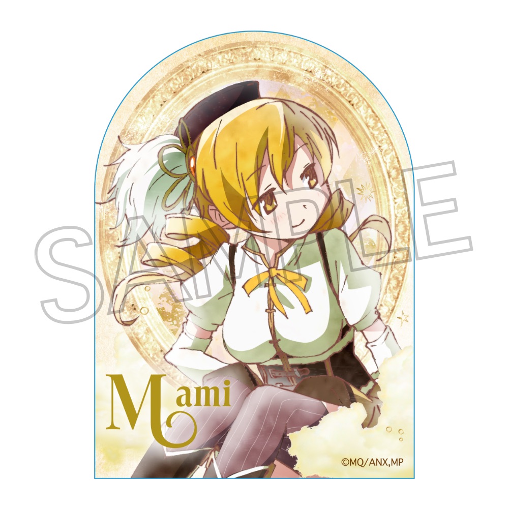 魔法少女 まどか☆マギカ ヴィンテージシリーズ ステッカー 巴 マミ - AniSmile