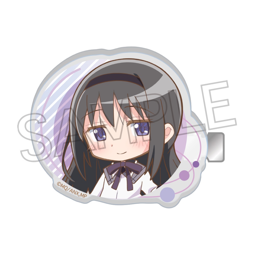 魔法少女 まどか☆マギカ デフォルメ 前髪クリップ 暁美ほむら - AniSmile