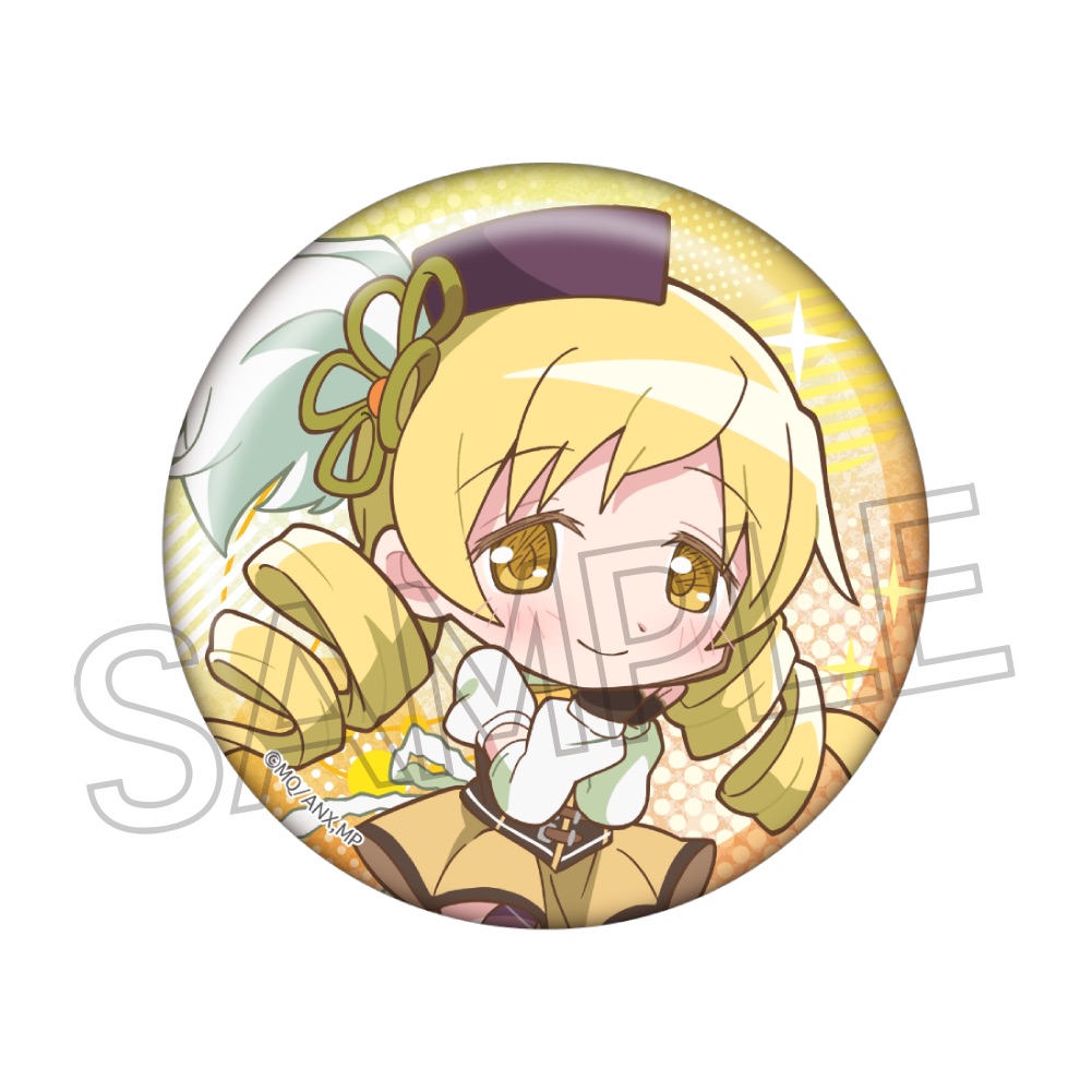 魔法少女 まどか☆マギカ デフォルメ グリッター缶バッジ 単品 画像 3 | AniSmile