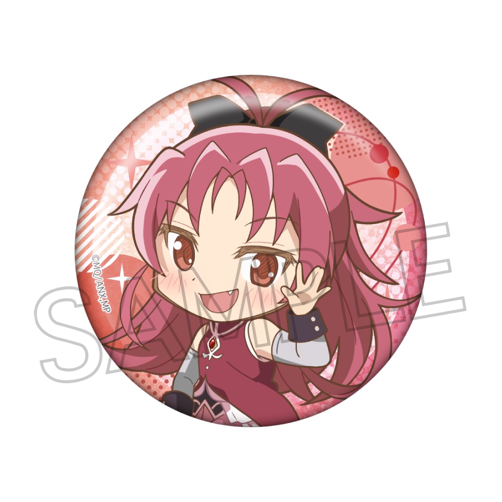 魔法少女 まどか☆マギカ デフォルメ グリッター缶バッジ 単品 画像 5 | AniSmile