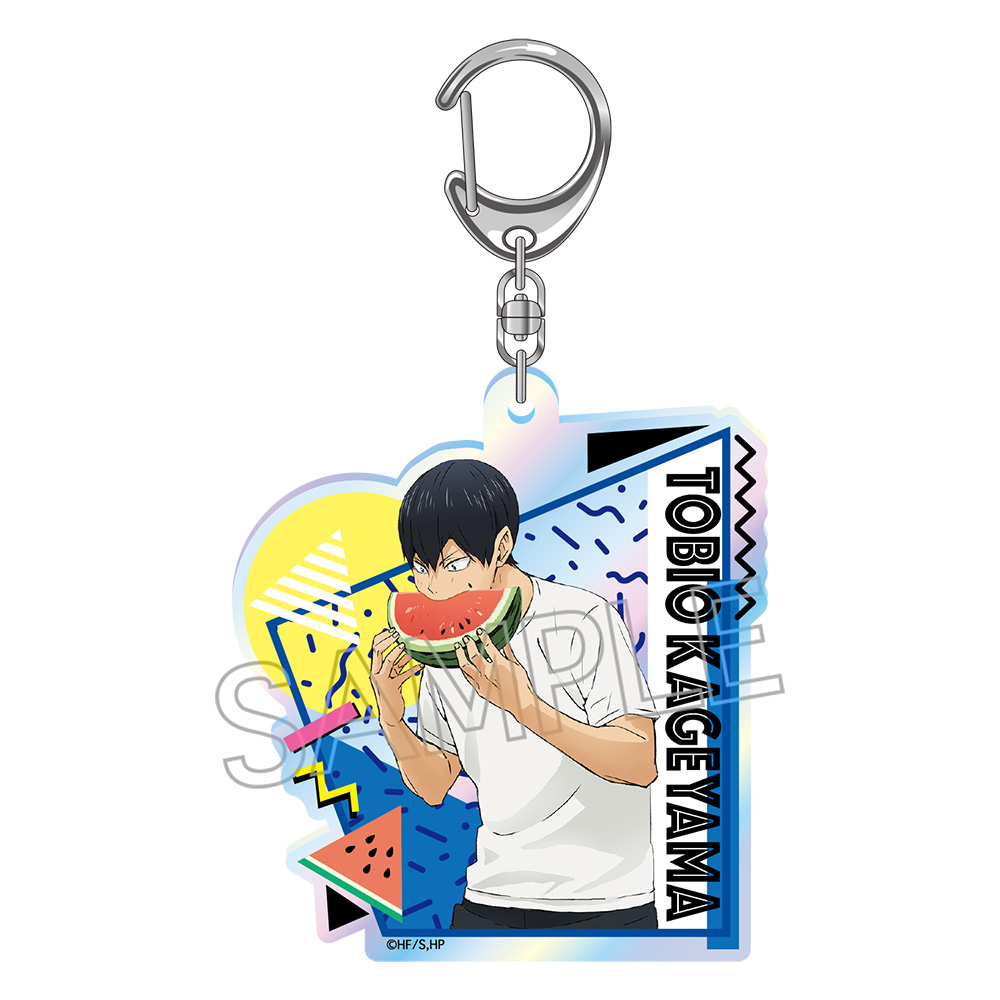ハイキュー!! シャインシリーズ オーロラアクリルキーホルダーVol.2 影山飛雄 - 公式商品画像 | AniSmile