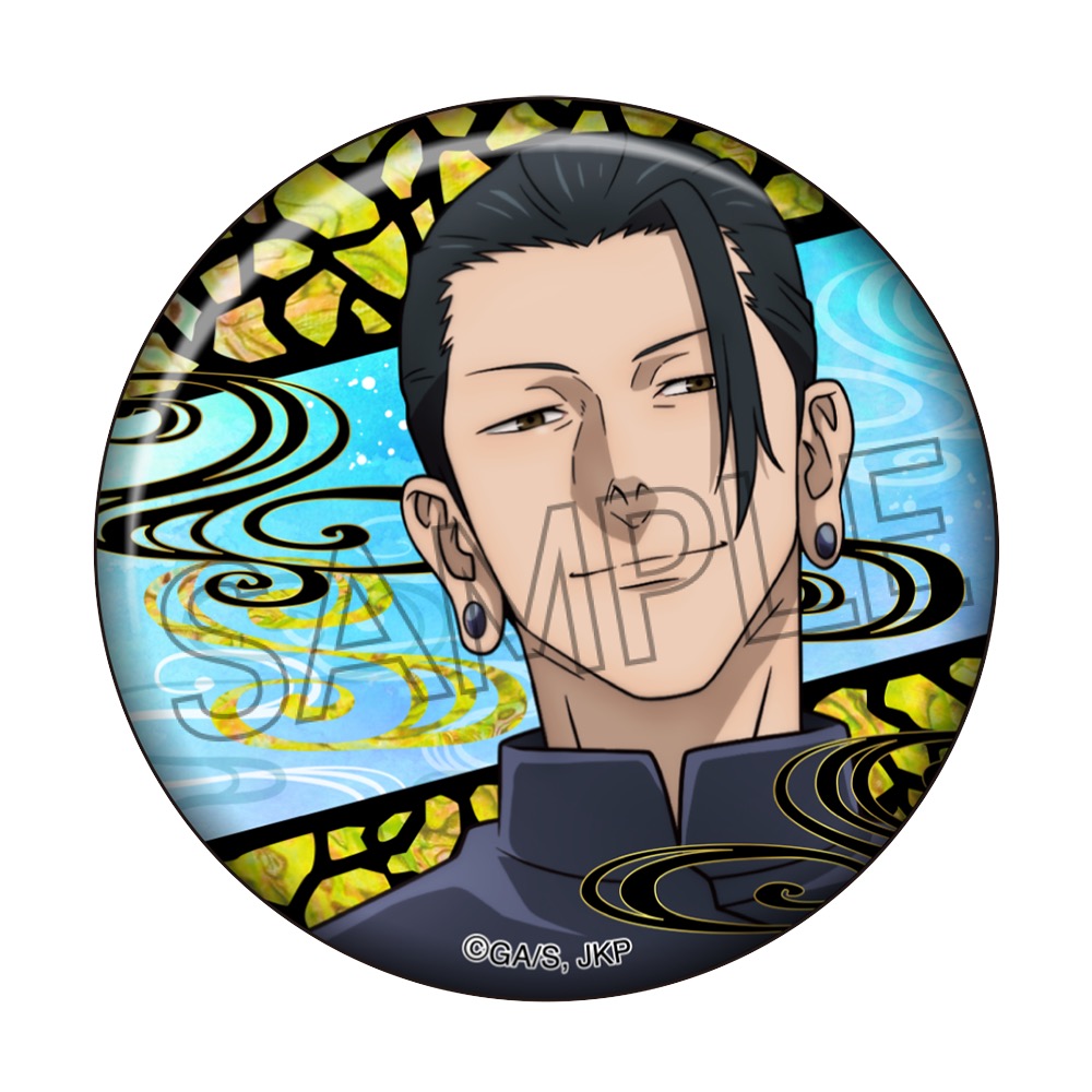 呪術廻戦 螺鈿風シリーズ 缶バッジ Vol.1 単品【再販/上代・JAN改訂】 画像 3 | AniSmile