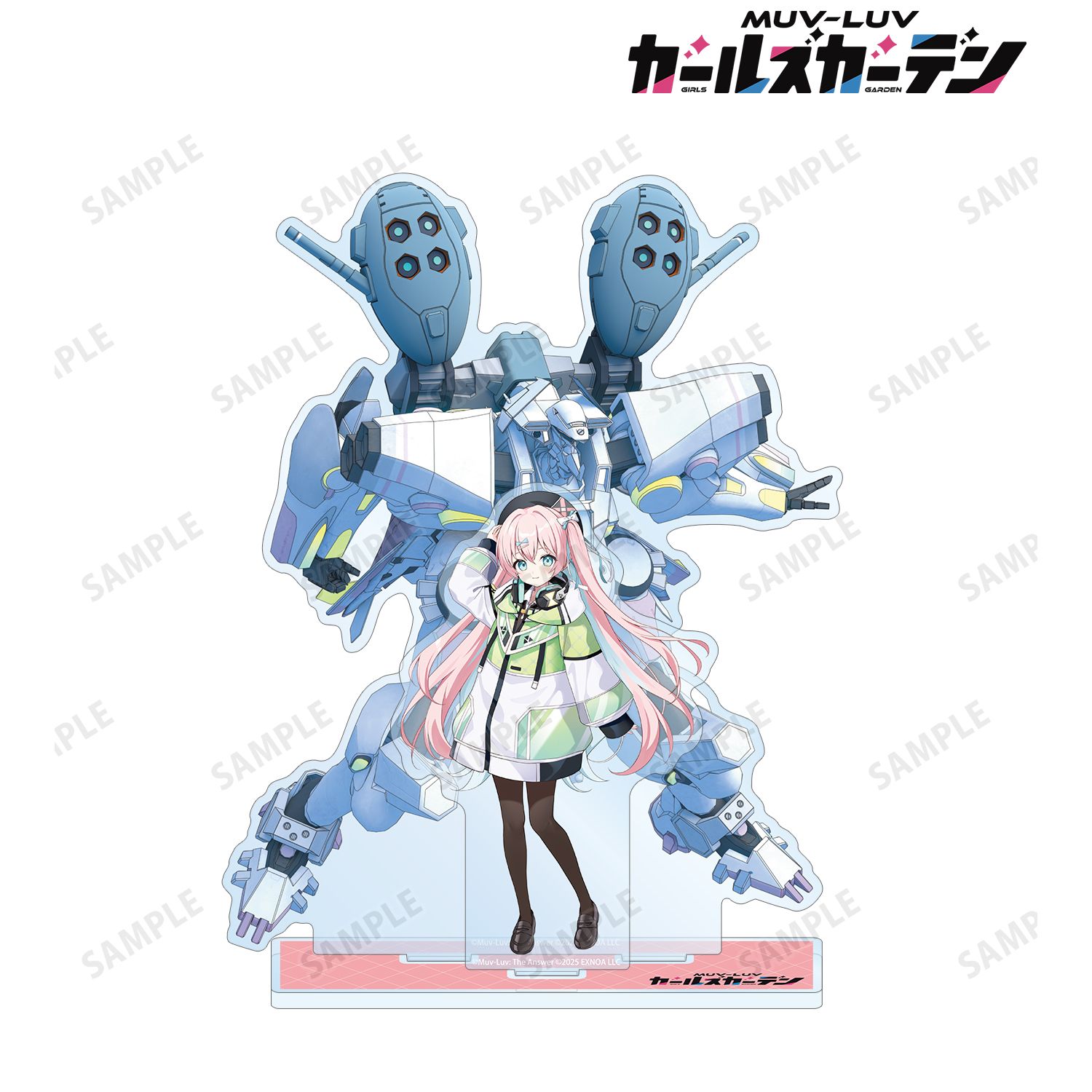 マブラヴ ガールズガーデン シエナ・クラーク アクリルジオラマスタンド 画像 3 | AniSmile