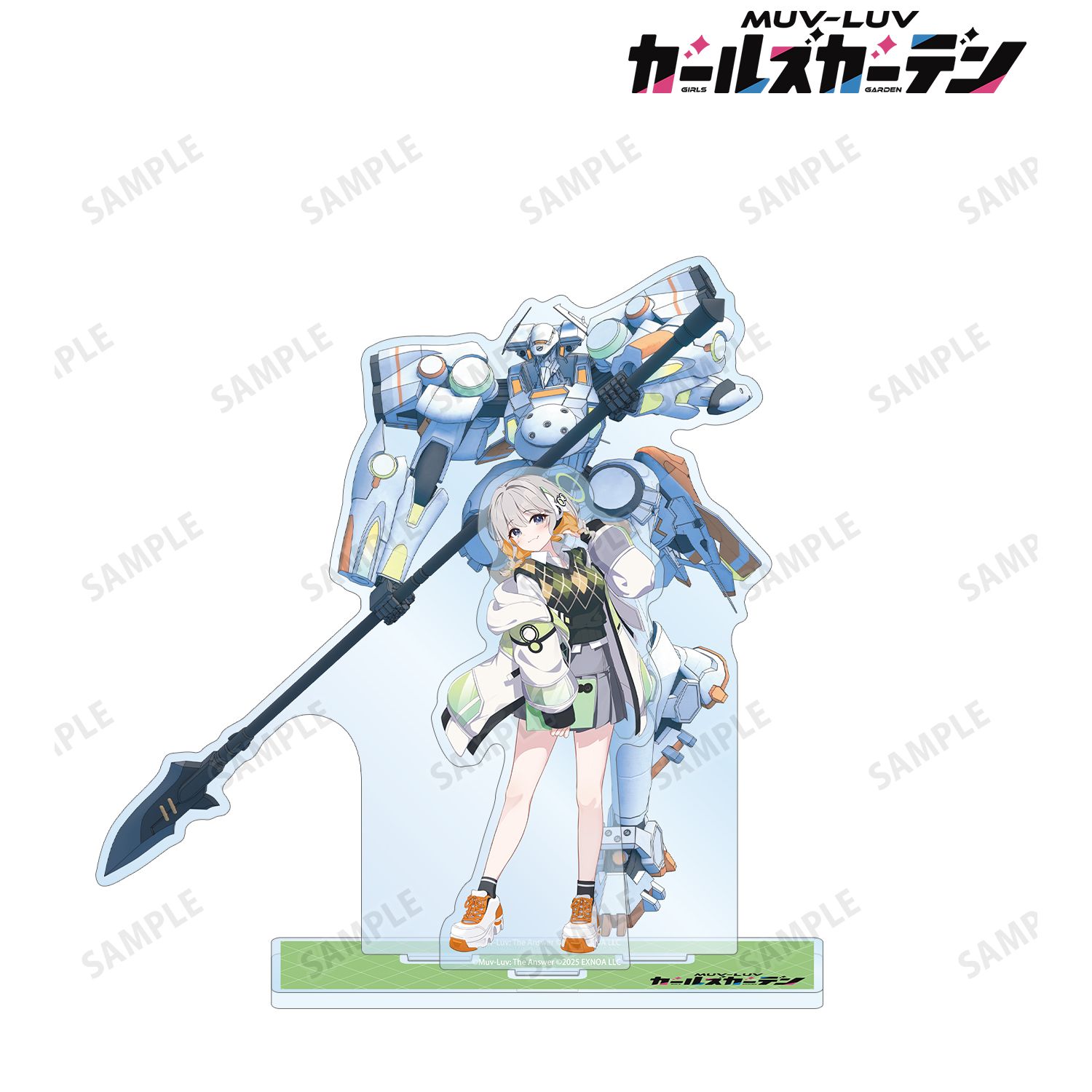 マブラヴ ガールズガーデン レイラ・ジェンキンス アクリルジオラマスタンド 画像 2 | AniSmile