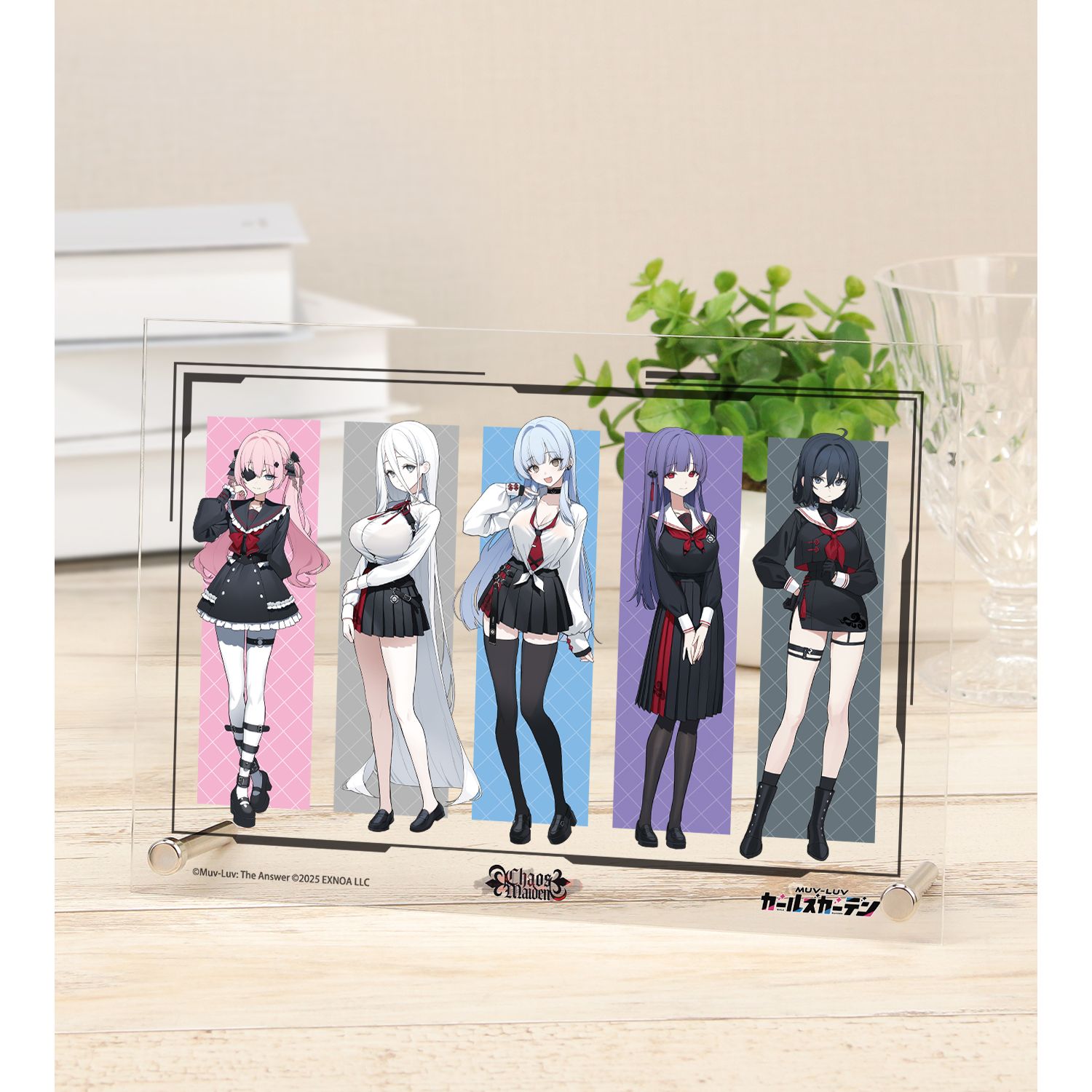 マブラヴ ガールズガーデン カオスメイデン A5アクリルパネル - 公式商品画像 | AniSmile