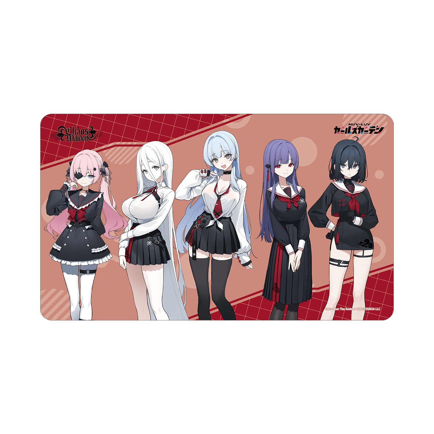 マブラヴ ガールズガーデン カオスメイデン マルチデスクマット - 公式商品画像 | AniSmile