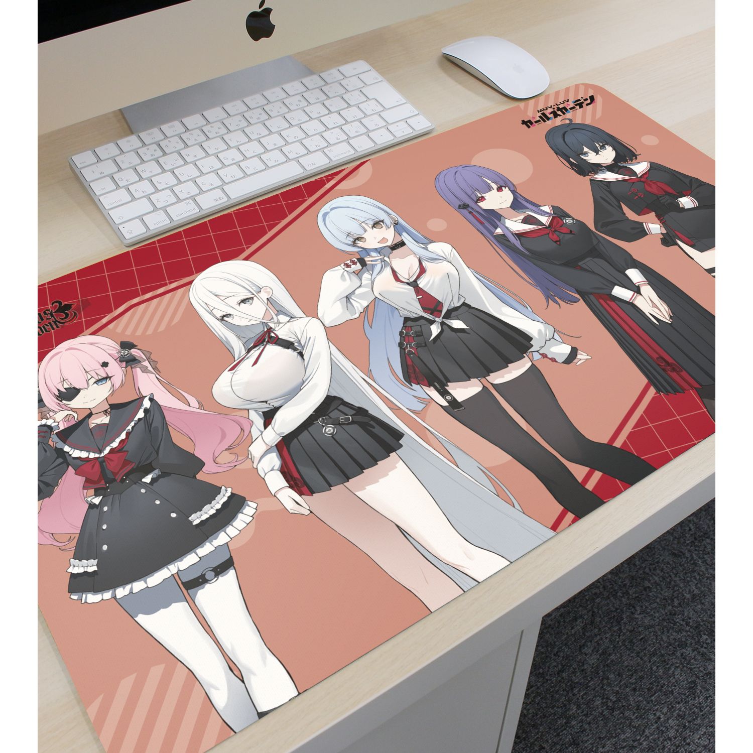 マブラヴ ガールズガーデン カオスメイデン マルチデスクマット 画像 3 | AniSmile