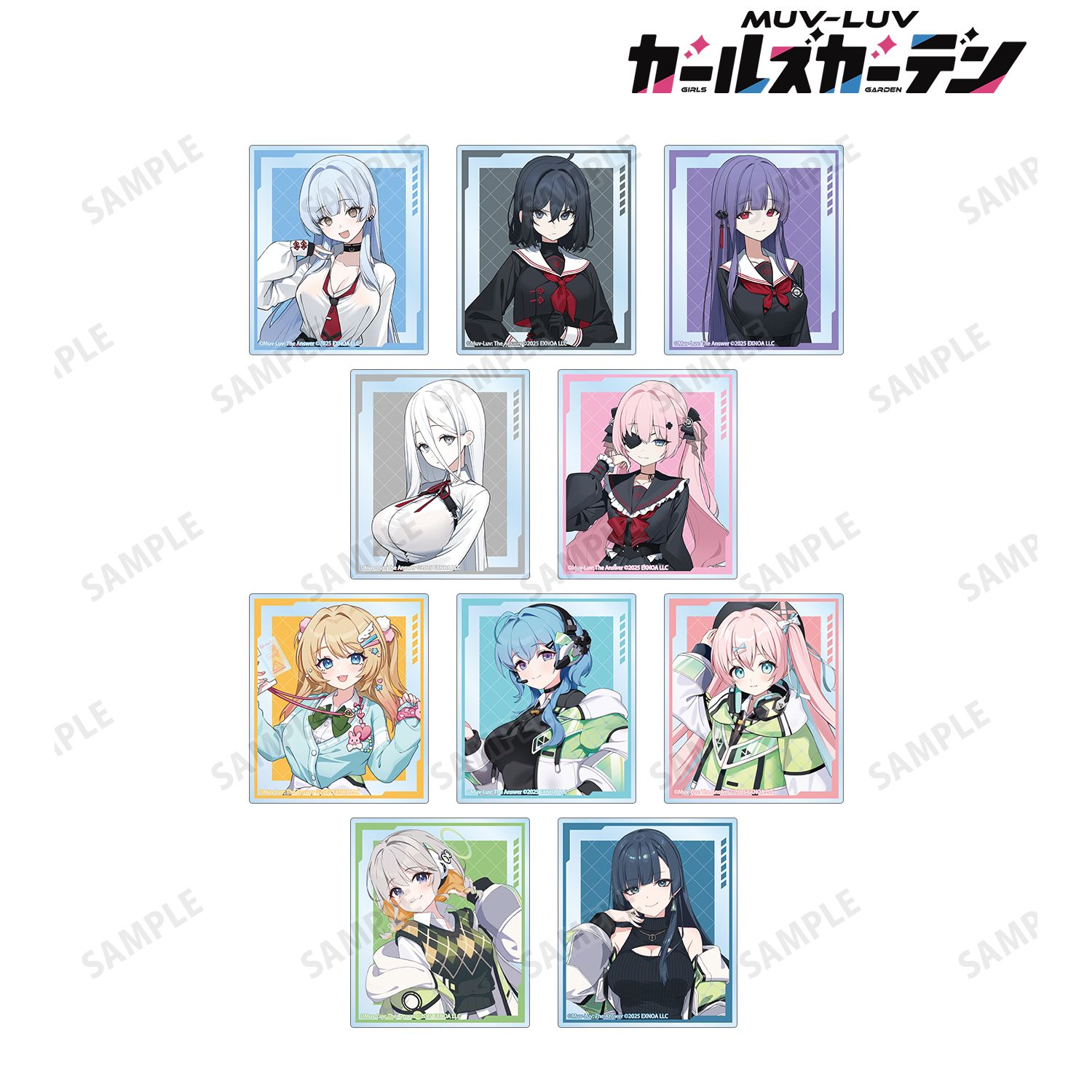 マブラヴ ガールズガーデン トレーディングアクリルカード vol.2(単位/単品) - 公式商品画像 | AniSmile