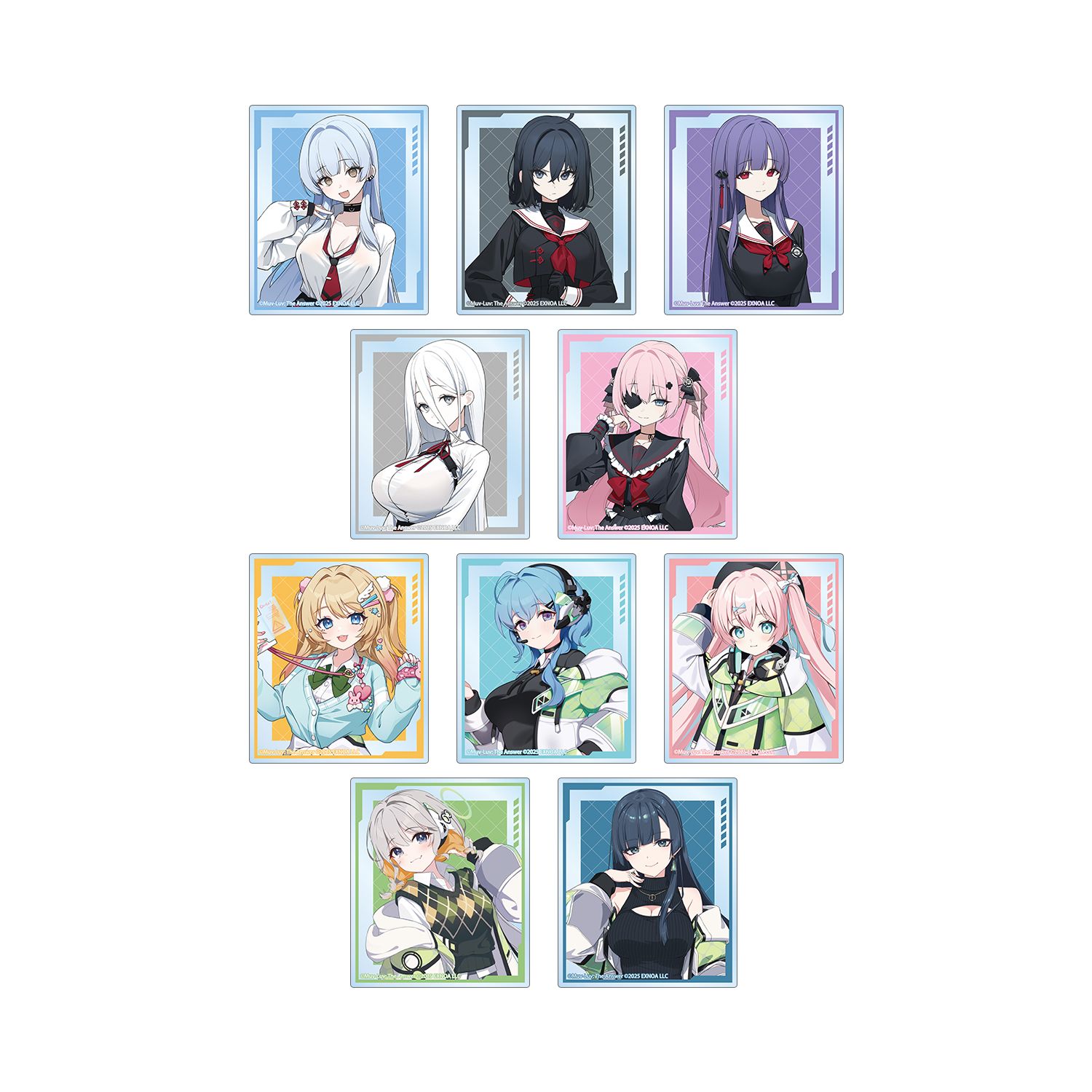マブラヴ ガールズガーデン トレーディングアクリルカード vol.2(単位/単品) 画像 2 | AniSmile